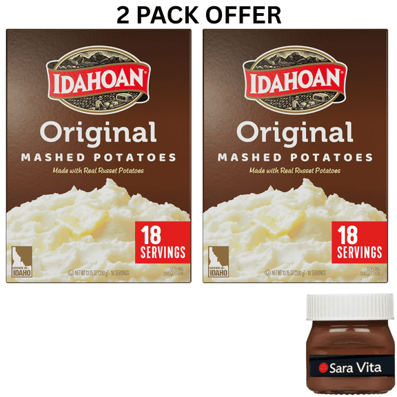 Idahoan 13.75 oz Original Mashed Potatoes, 13.75 oz