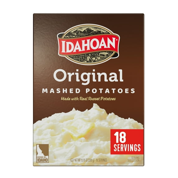 Idahoan 13.75 oz Original Mashed Potatoes, 13.75 oz