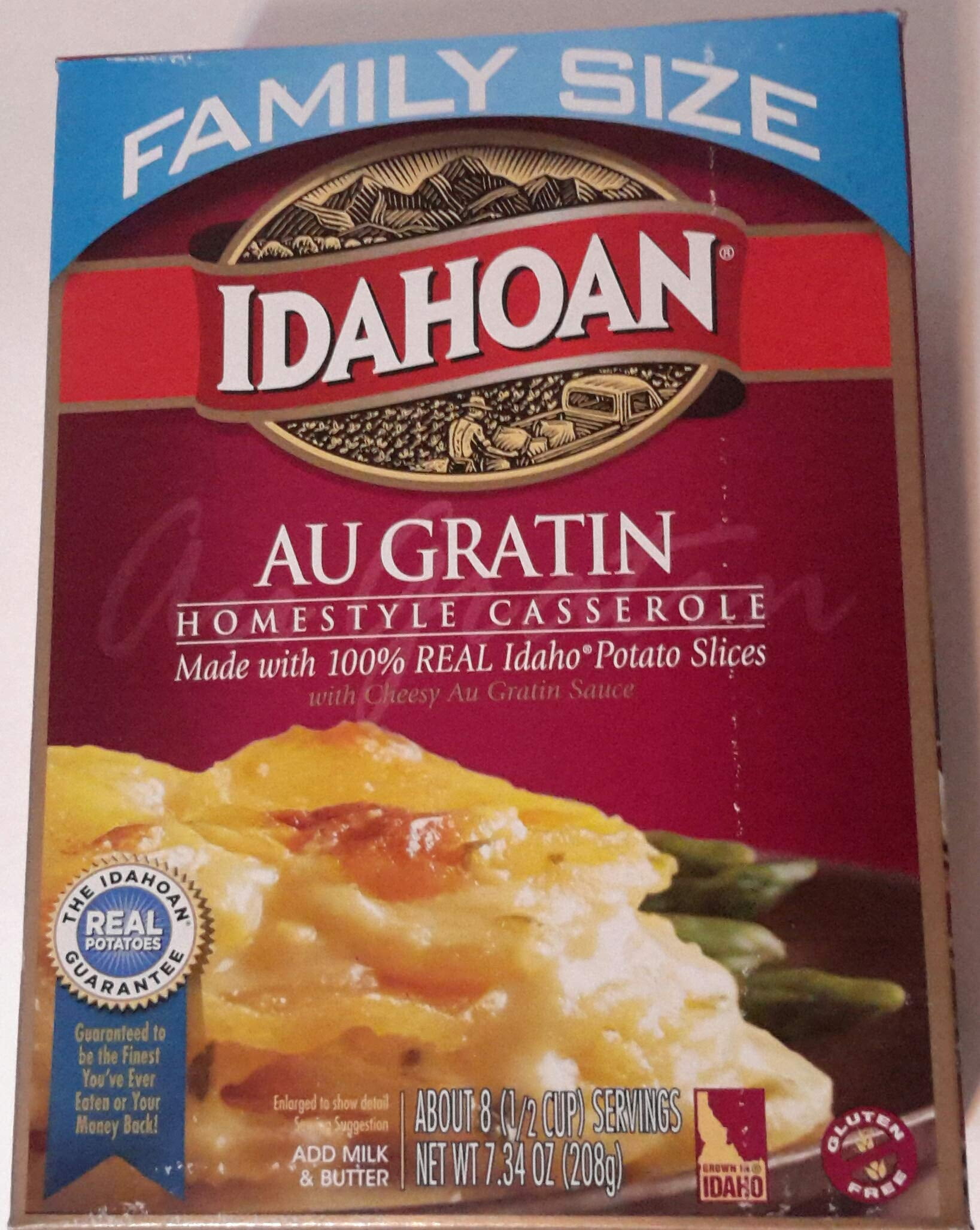Idahoan, Au Gratin Casserole Family Size (Pack of 6)