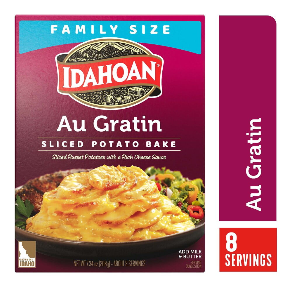 Idahoan Au Gratin Homestyle Casserole Family Size, 7.34 oz (packaging may vary)