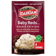 Idahoan Baby Reds Mashed Potatoes Side Dish, 4.1 oz