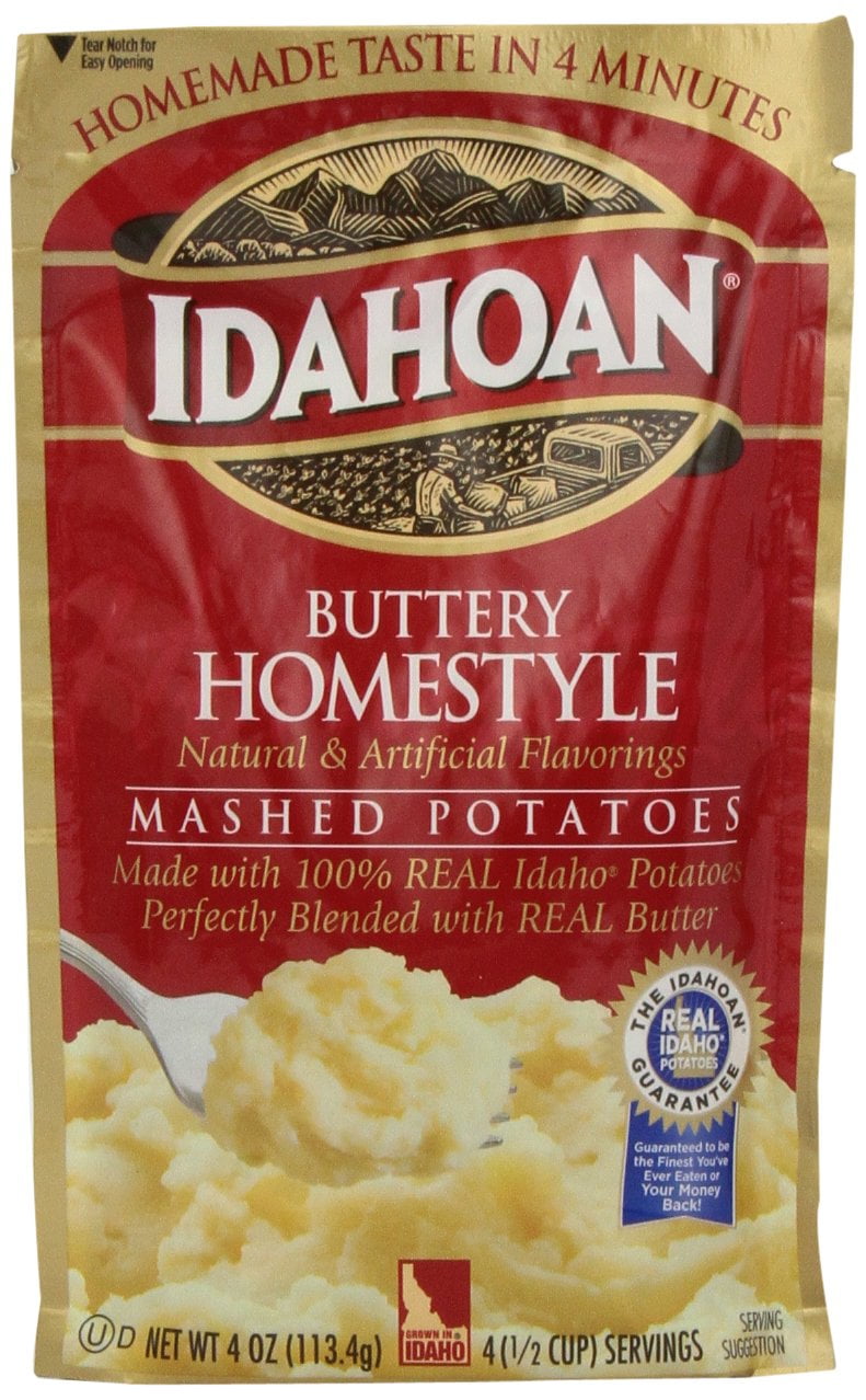 Idahoan Baby Reds® Mashed Potatoes  4. Oz Pouch (Pack of 6)