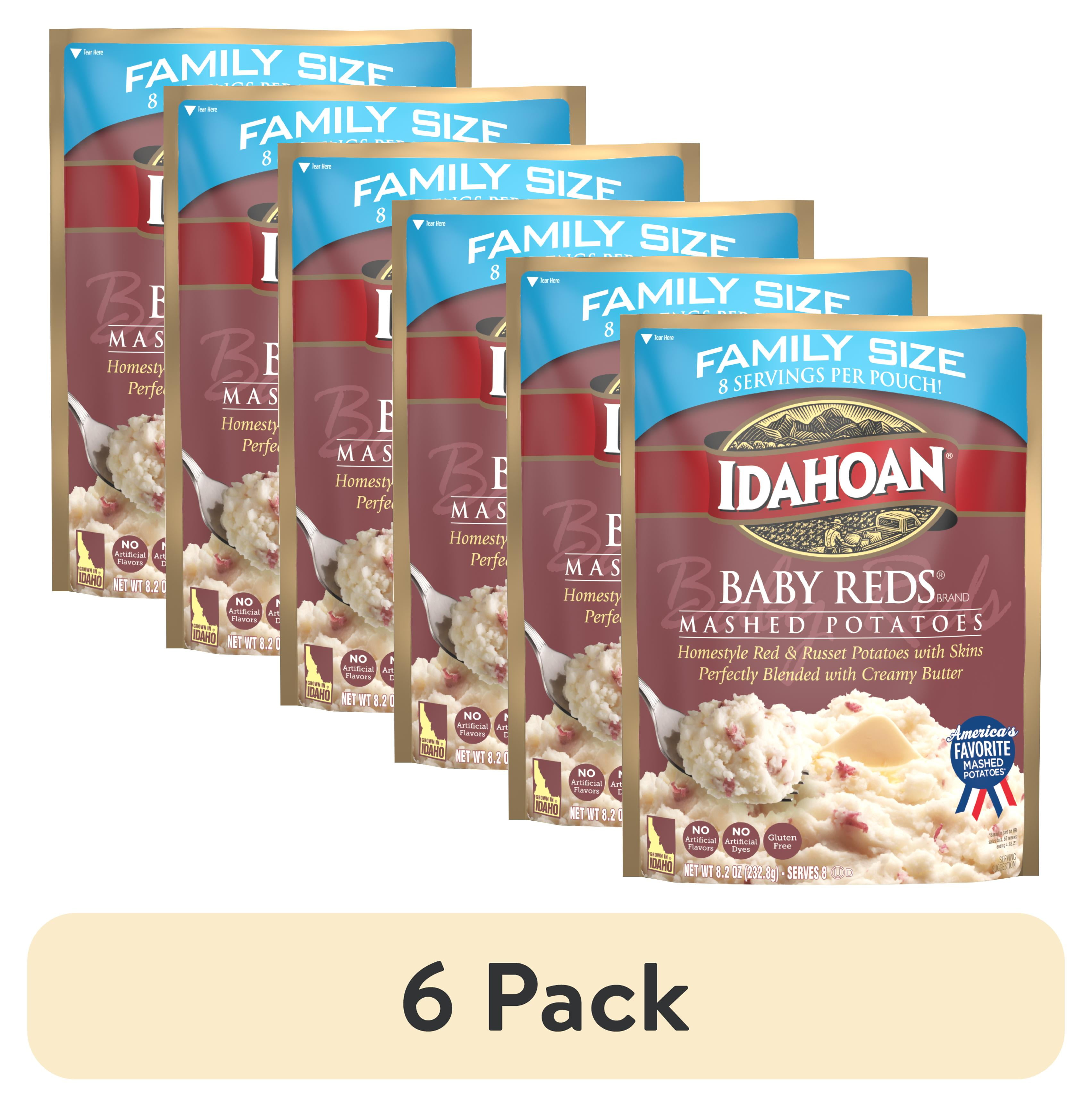 Idahoan Baby Reds with Roasted Garlic & Parm Mashed Potatoes Family Size