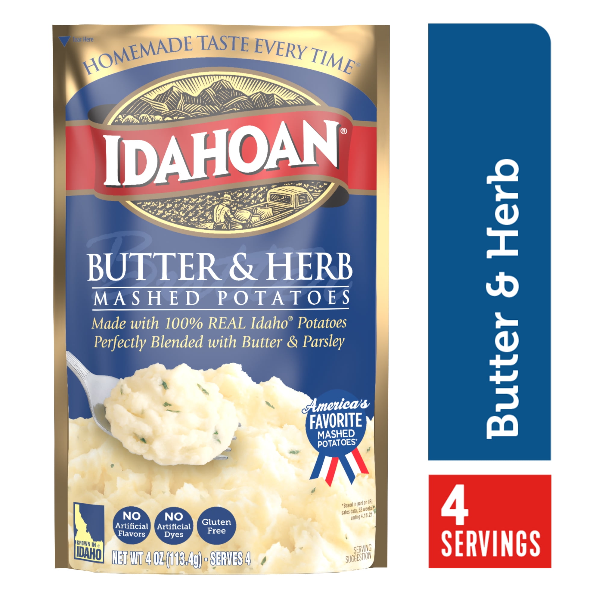 Idahoan® Potato Shreds seasoned with Hidden Valley® Original Ranch®, 1.7 oz  (2 or 12 count)