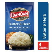 Idahoan Butter & Herb Mashed Potatoes Side Dish, 4 oz