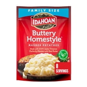 Idahoan Buttery Homestyle Mashed Potatoes Family Size, 8 oz Pouch