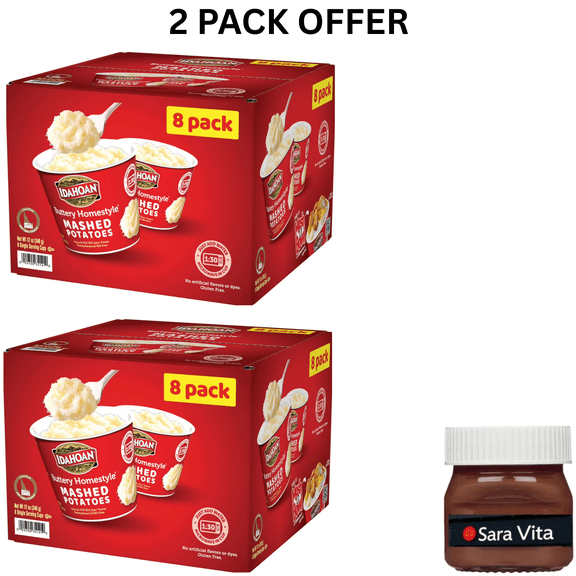 Idahoan Buttery Homestyle Mashed Potato Cups, 1.5 oz