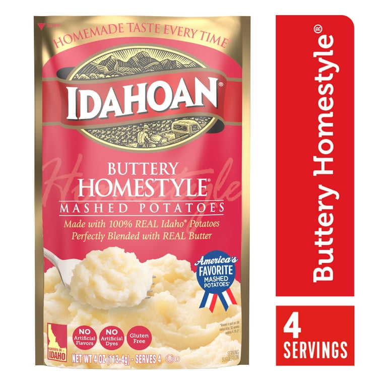 Idahoan Flakes Instamash Mashed Potatoes Mix 28 oz. Pouch - 12/Case