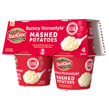 Idahoan® Buttery Homestyle® Mashed Potatoes Cup, 1.5 oz (Pack of 4)