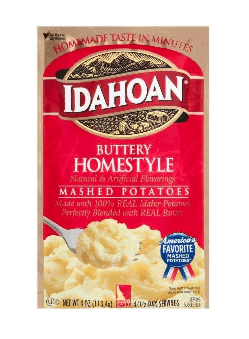 Idahoan, Buttery Homestyle Mashed Potatoes (Pack of 6)