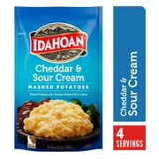 Idahoan Cheddar & Sour Cream Mashed Potatoes, 4 oz Pouch