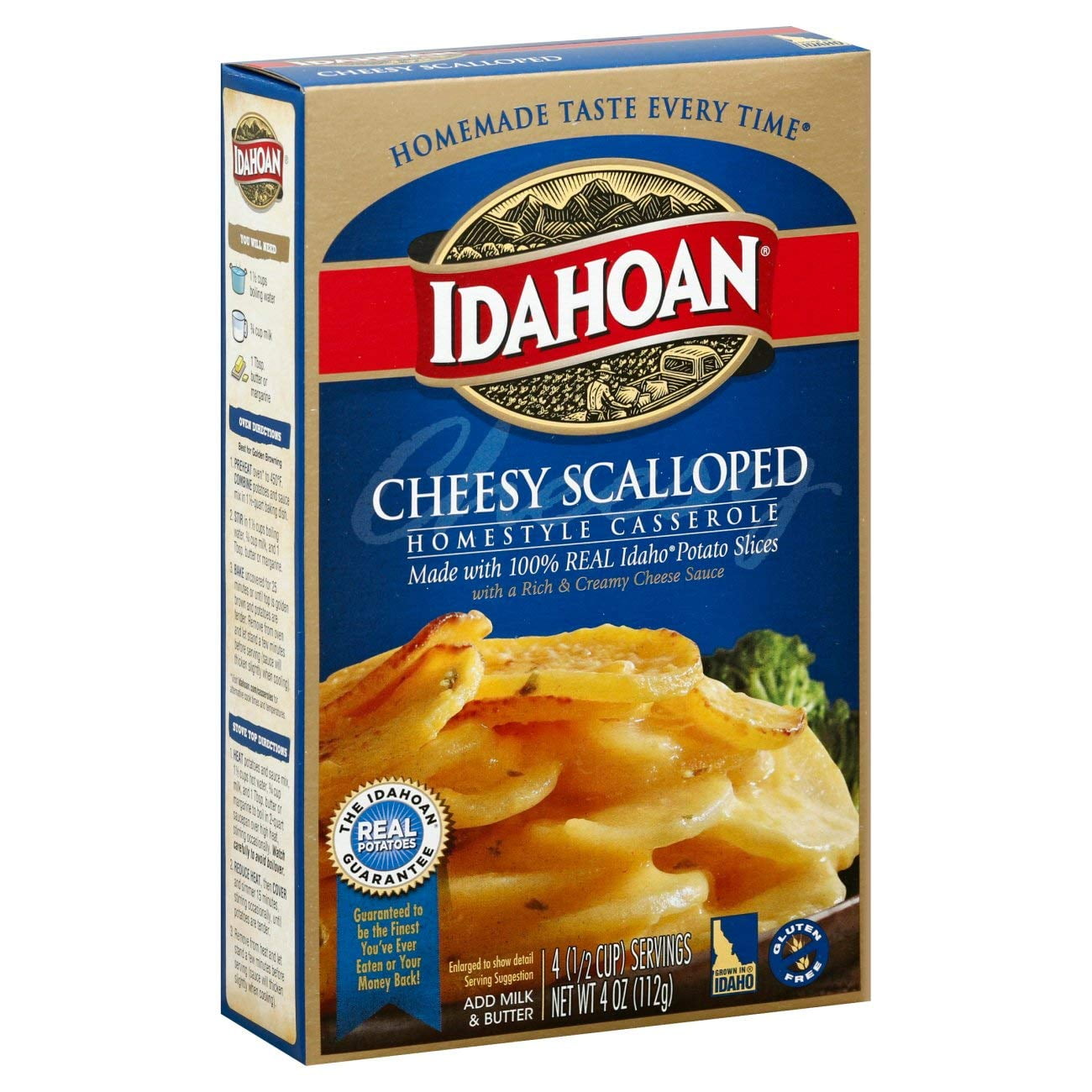 Idahoan Cheesy Scalloped Homestyle Casserole 4 oz. (Pack of 96)