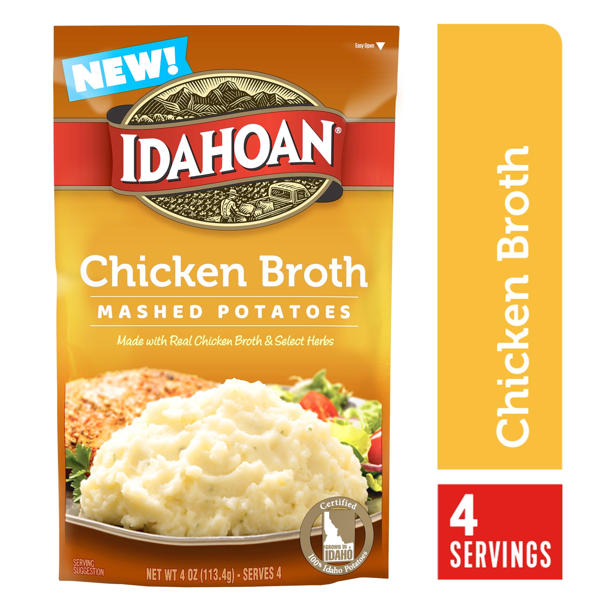 Idahoan mashed potatoes 4 oz sale