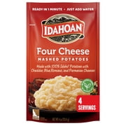 Idahoan Four Cheese Mashed Potatoes, 4 oz