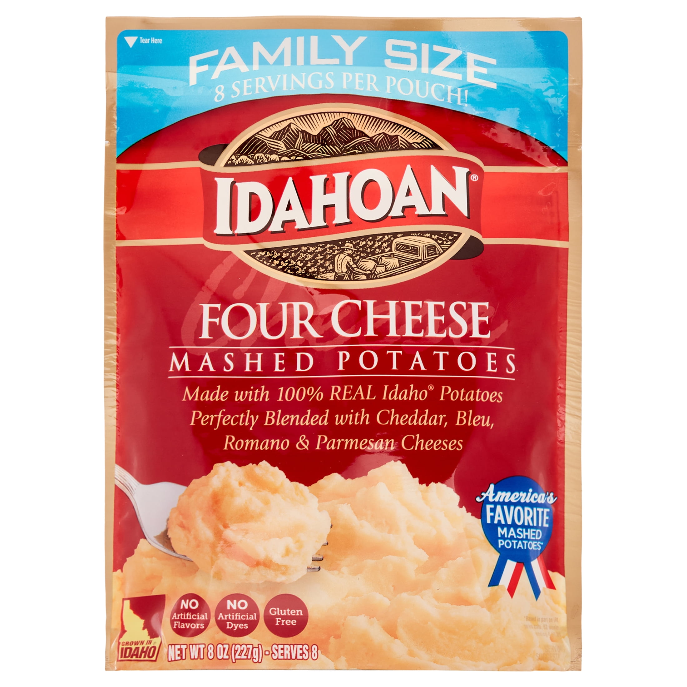Idahoan Loaded Baked® Mashed Potatoes Family Size, 8 oz Pouch