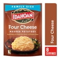 thumbnail image 1 of Idahoan Four Cheese Mashed Potatoes Family Size, 8 oz Pouch, 1 of 11