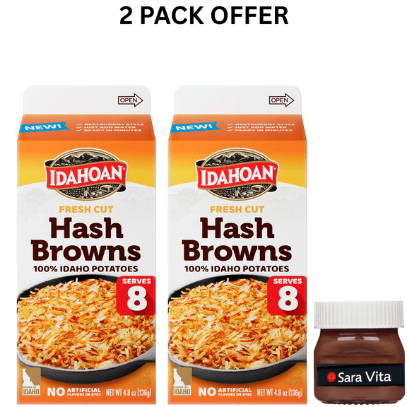 Idahoan Fresh Cut Hash Browns, 8 servings