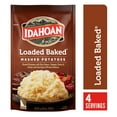 thumbnail image 1 of Idahoan Loaded Baked Mashed Potatoes Side Dish, 4 oz, 1 of 10