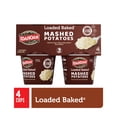 thumbnail image 1 of Idahoan Loaded Baked Mashed Potatoes, 1.5 oz Cup (Pack of 4), 1 of 9