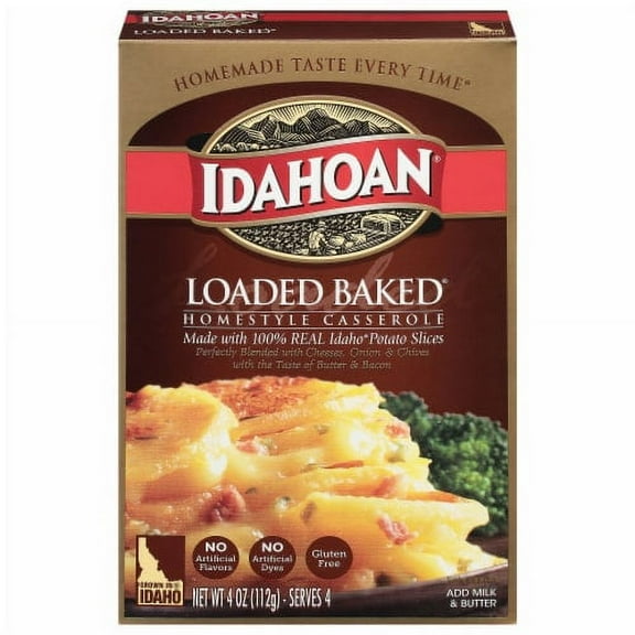 Idahoan Loaded Baked Potato Casserole, 4oz - 1 Pack