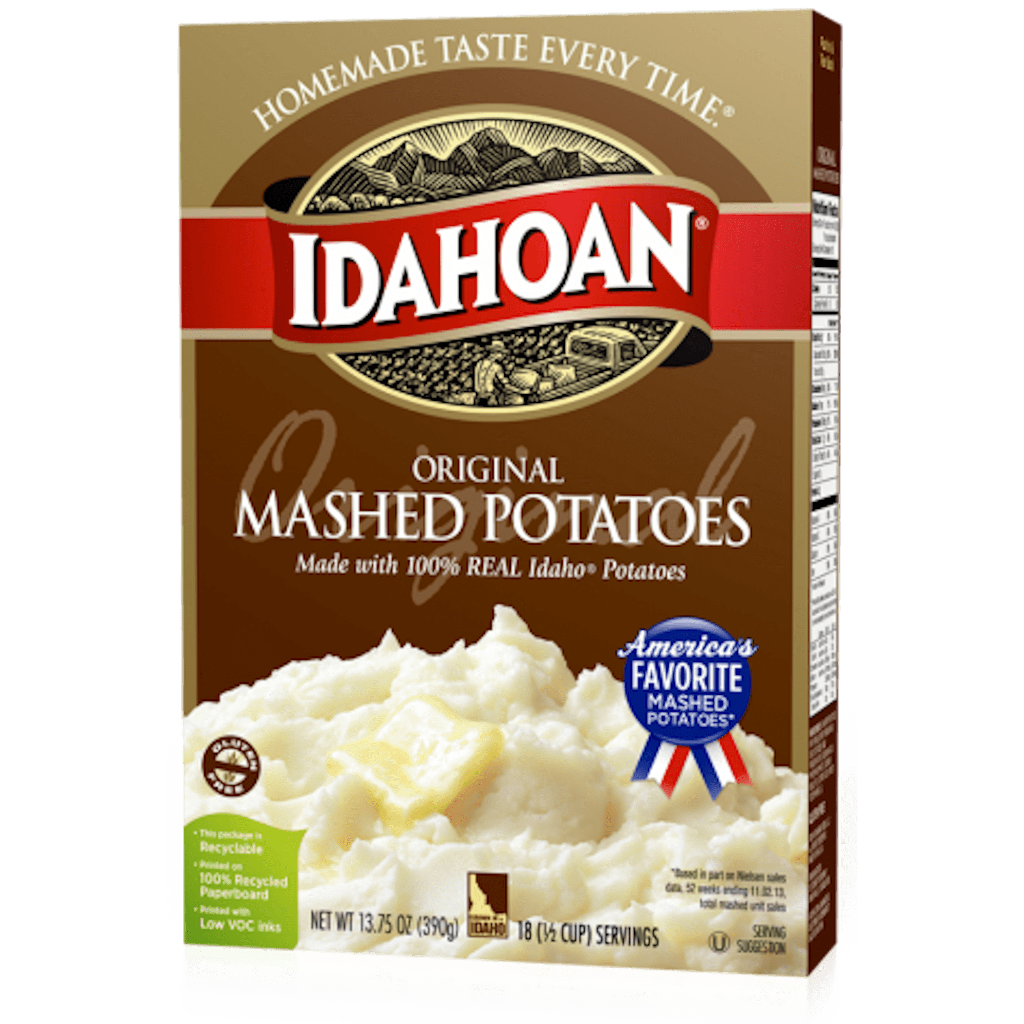 Idahoan Original Mashed Potatoes - 13.75 oz box