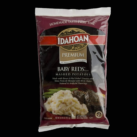 Idahoan Premium Baby Reds Mash Potatoes, 32.5 Ounce -- 8 per case.