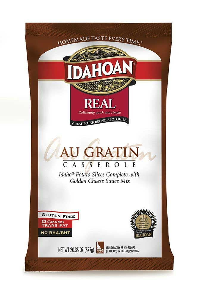Idahoan Premium Homestyle Mashed Potatoes, 28 Ounce -- 12 per case.