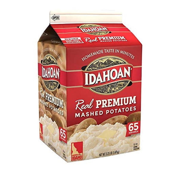 Idahoan REAL Premium Mashed Potatoes - 3.24lbs. - CASE PACK OF 2