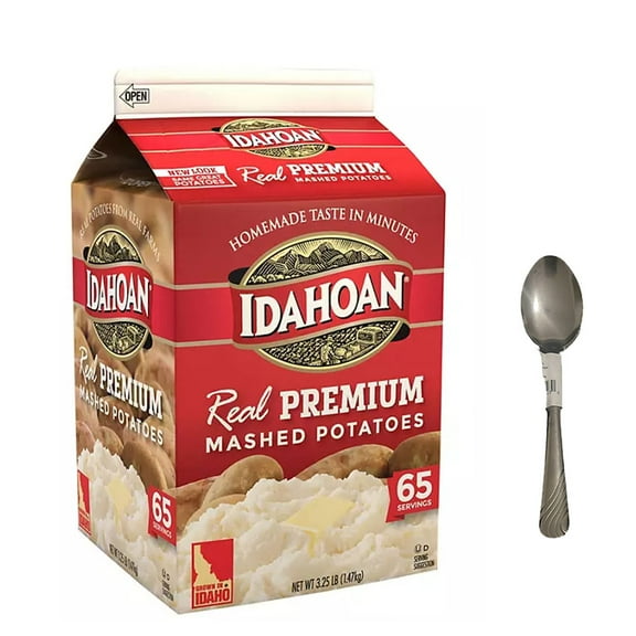 Idahoan Real Premium Mashed Potatoes (3.25 lbs.) With Spoon