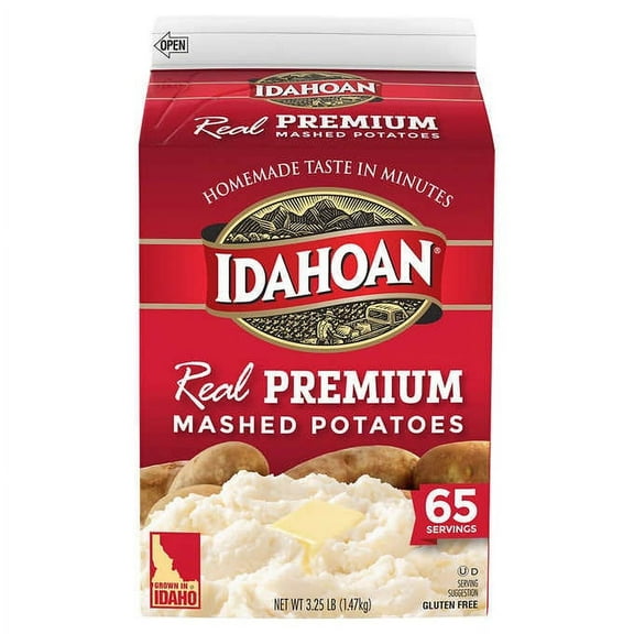 Idahoan Real Premium Mashed Potatoes, 3.25 lbs