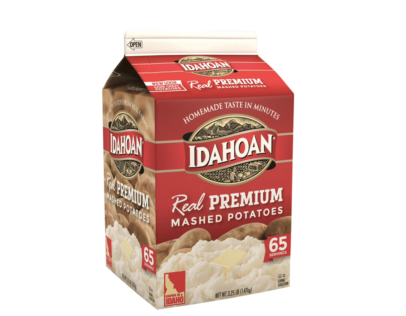 Idahoan Real Premium Mashed Potatoes, 3.25 lbs.
