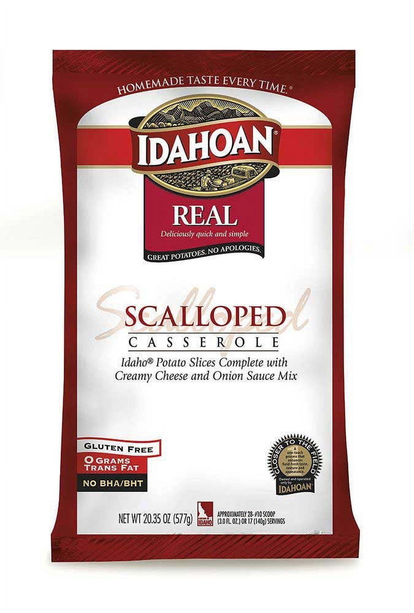 Idahoan Real Scalloped Potato Casserole, 20.35 Ounce -- 12 per case.