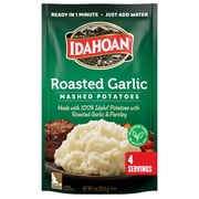 Idahoan Roasted Garlic Mashed Potatoes, 4 oz Pouch