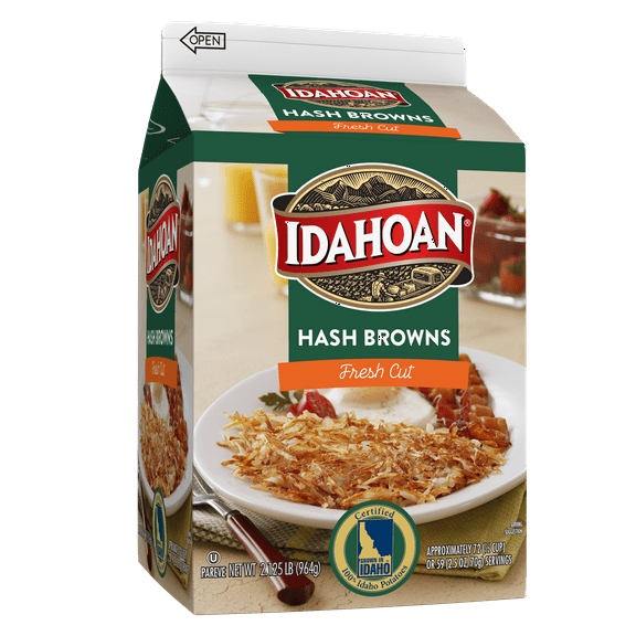 Idahoan® SHREDS Fresh Cut Hash Browns, 2.125 lb