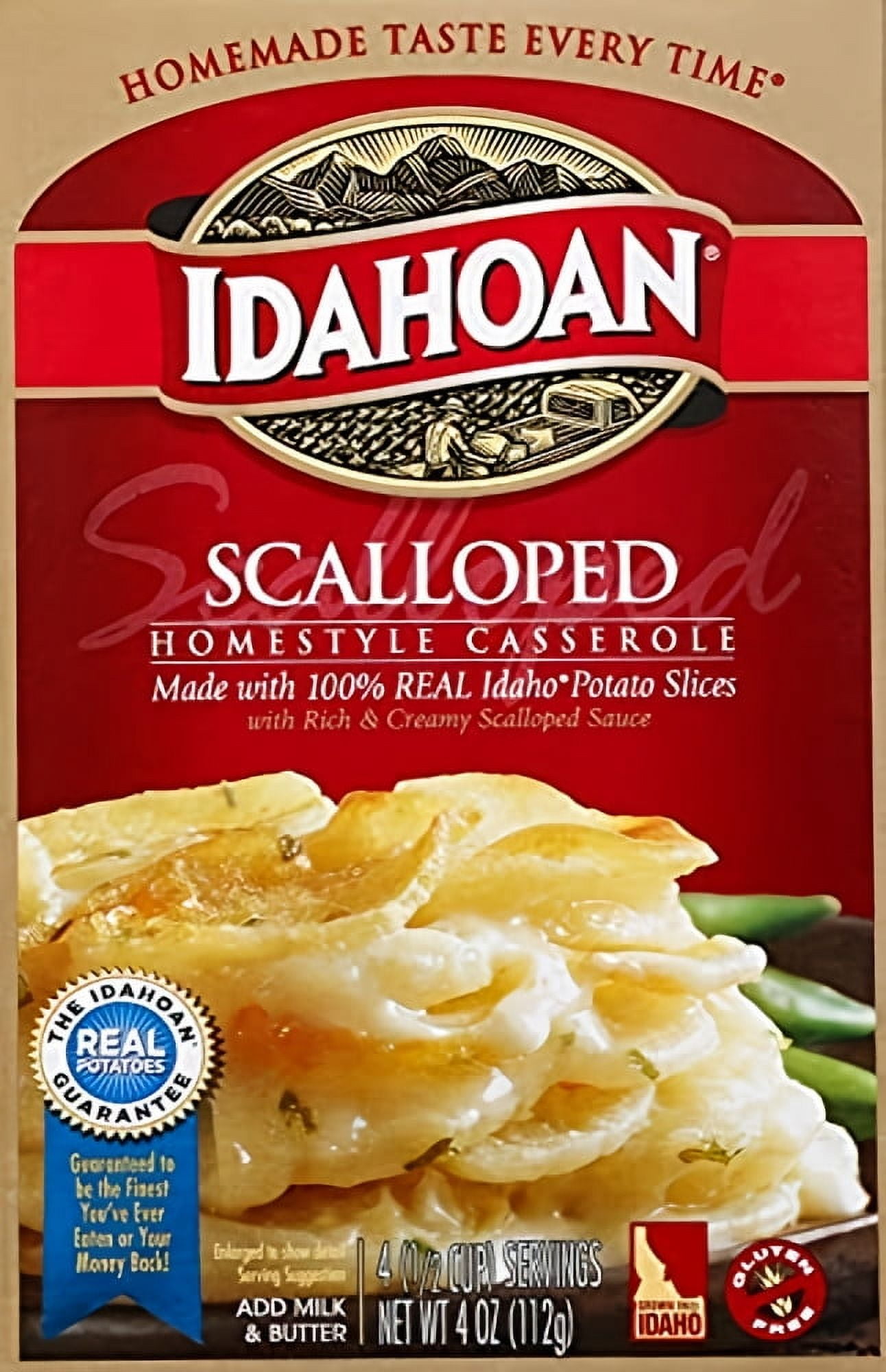 Idahoan Scalloped Homestyle Casserole 4 oz (Pack of 72)