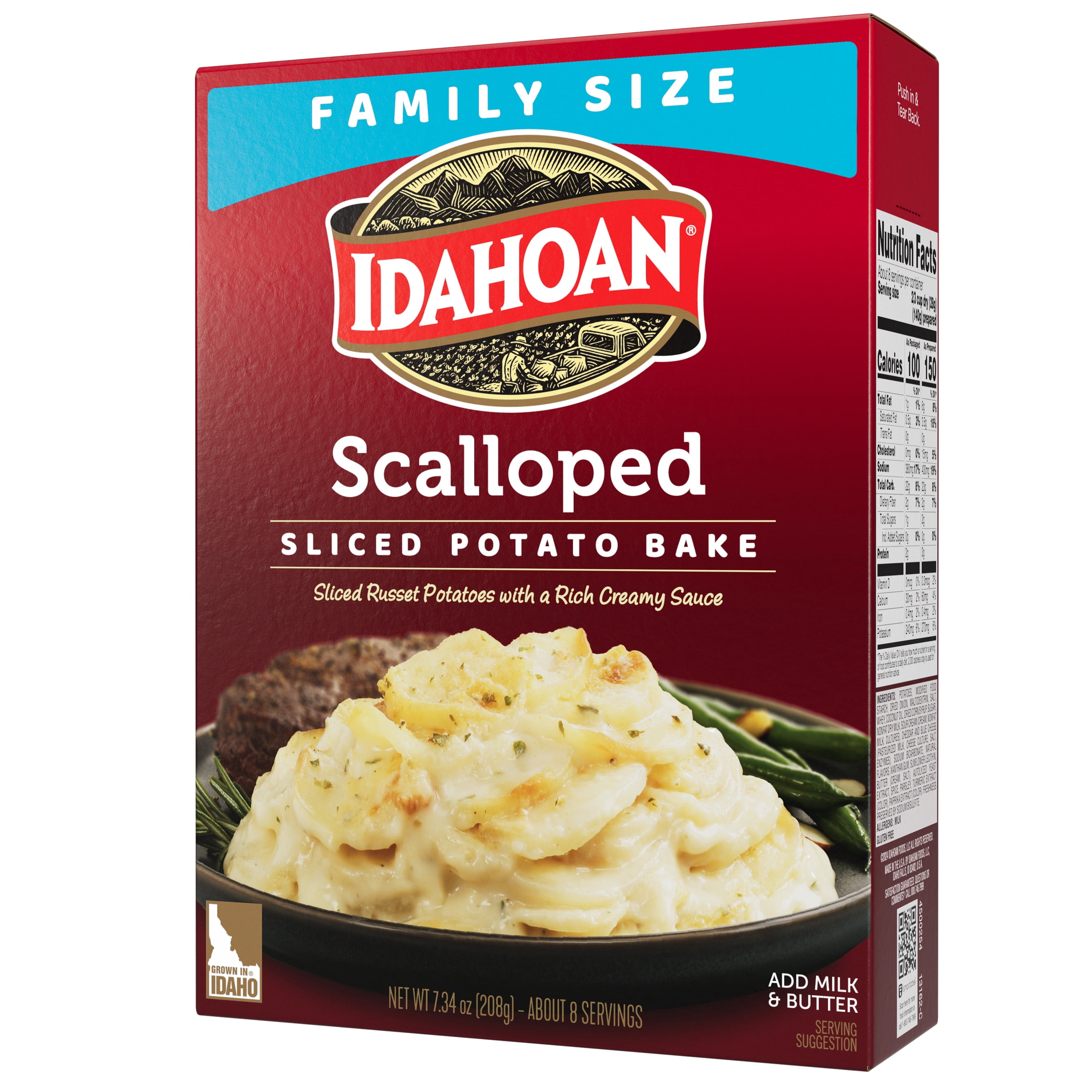 Idahoan Scalloped Homestyle Casserole, 7.34 oz Box