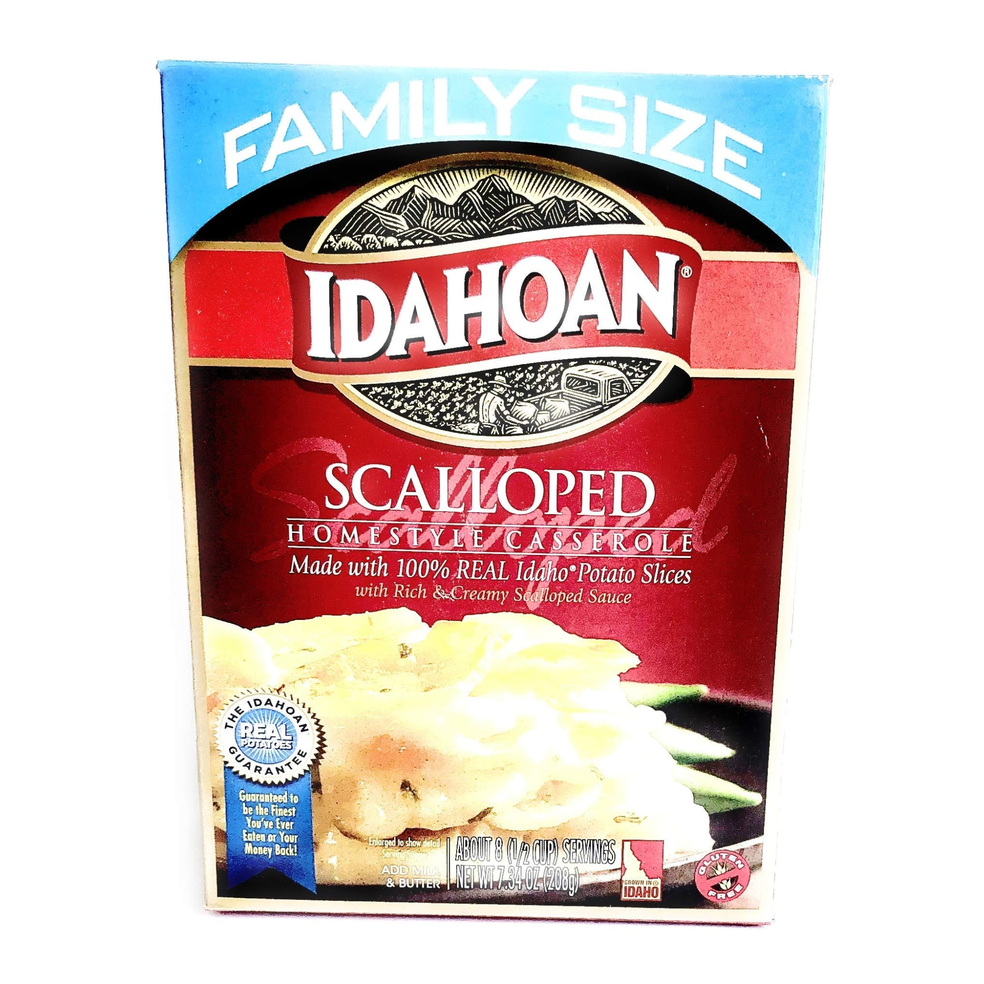 Idahoan Scalloped Homestyle Casserole Family Size 7.34 oz (Pack of 96)