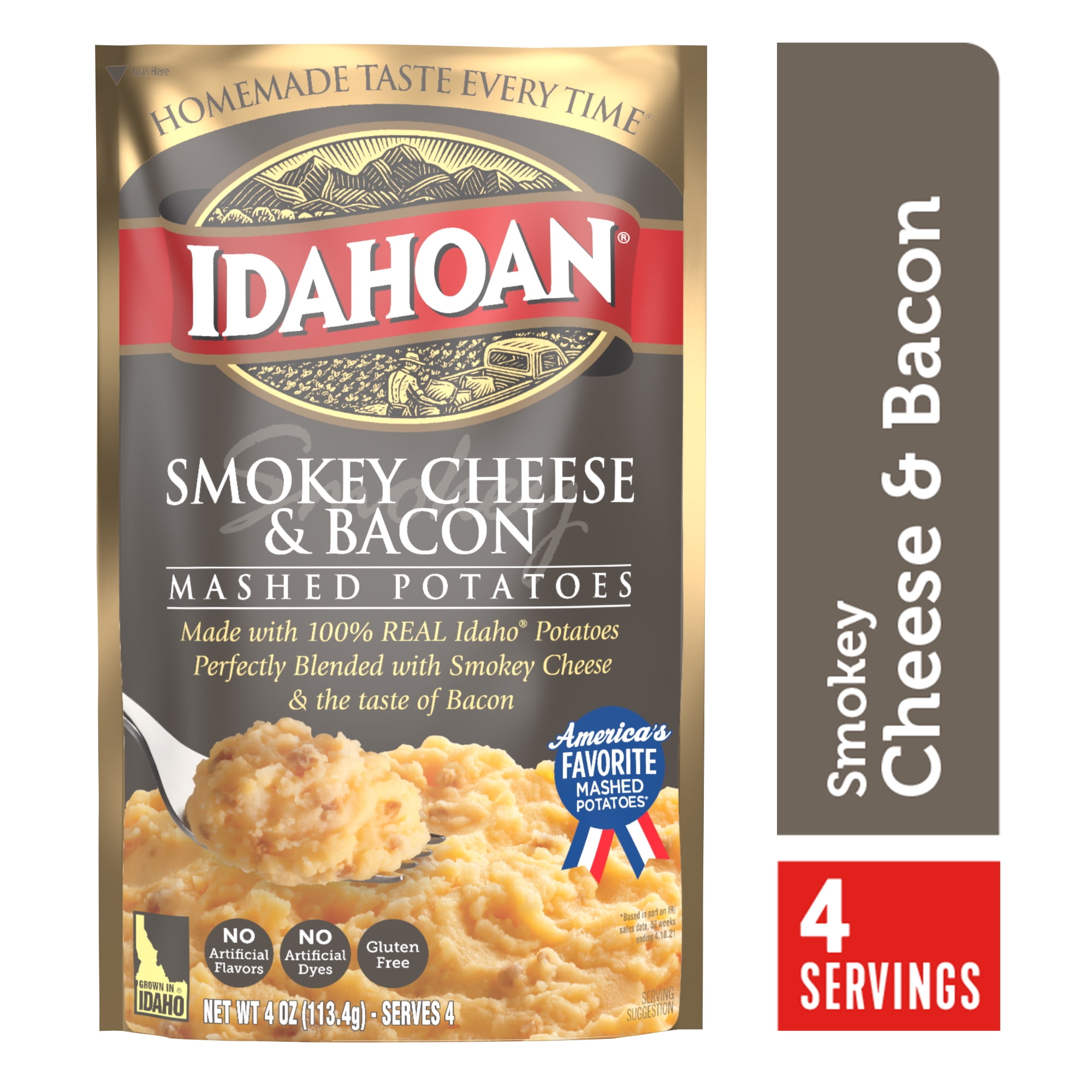 Idahoan mashed potatoes 4 oz sale
