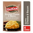 thumbnail image 1 of Idahoan Smokey Cheese & Bacon Mashed Potatoes Side Dish, 4 oz, 1 of 15