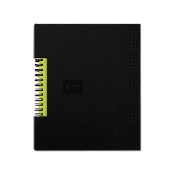 Idea Collective Professional Wirebound Hardcover Notebook 5 7/8 x 8 1/4, Black
