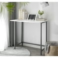thumbnail image 1 of Idea Nuova Urban Shop Folding Computer Desk with Tablet Slot White, 1 of 5
