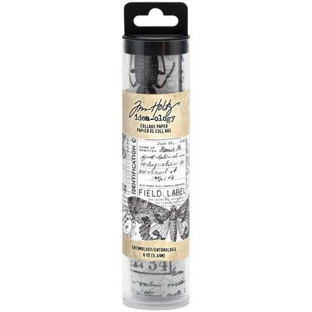 Idea-Ology Collage Paper 6"X6yds-Entomology