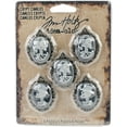 thumbnail image 1 of Idea-Ology Crypt Cameos 1"X1.5" 5/Pkg-Antique Nickel, 1 of 2