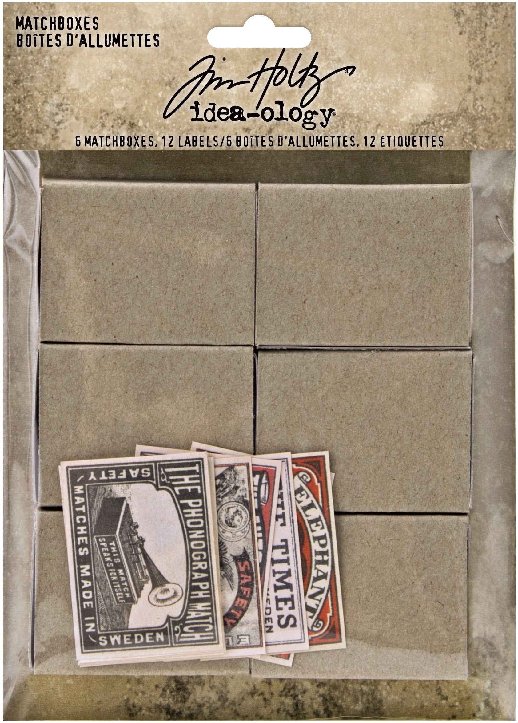 Idea-Ology Match Boxes & Labels 18/Pkg- - Walmart.com