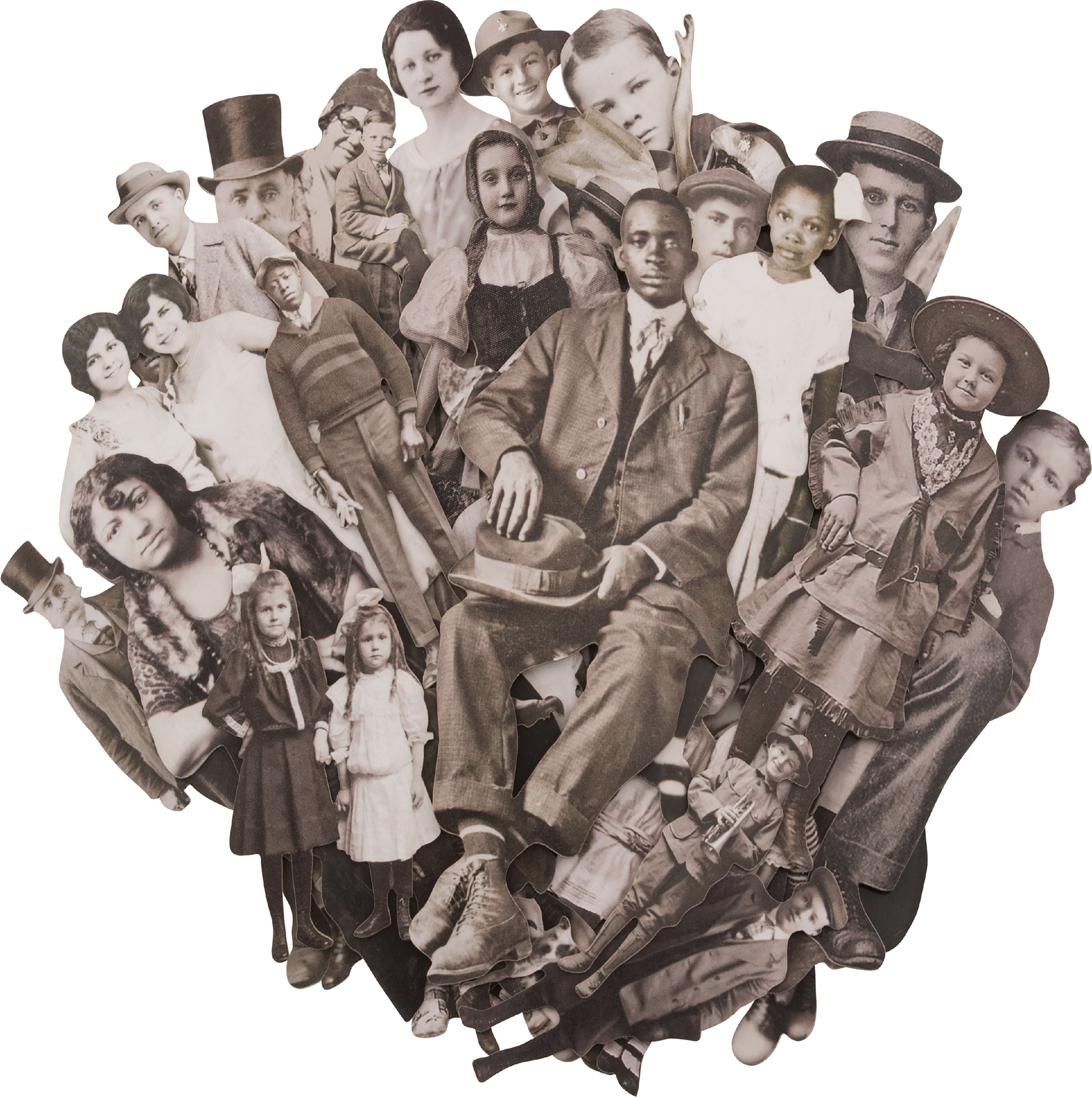 IdeaOlogy Paper Dolls DieCuts 83/PkgSolos