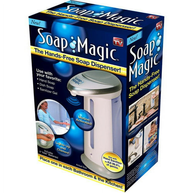 Soap magic dispenser outlet