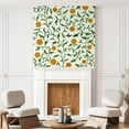 thumbnail image 1 of Idea4wall 2pcs Floral Bloom and Citrus Vibrant Design Wall Murals, Removable Self-Adhesive Stick Wallpaper Large Wall Stickers for Home Decorative, 48"x48", 1 of 5