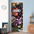 thumbnail image 1 of Idea4wall 2pcs Mermaid & Captain Skeleton Colorful Stick Wallpaper Removable Wall Murals Large Wall Stickers for Home Decoration, 72"x48", 1 of 5