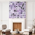 thumbnail image 1 of Idea4wall 2pcs Purple Graphic Blend of Modern Animals & Trapical Pattern Wall Murals, Removable Self-Adhesive Stick Wallpaper Large Wall Stickers for Home Decorative, 48"x48", 1 of 5