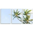 thumbnail image 1 of Idea4wall 3 Piece Tropical Canvas Wall Art Palm Tree Canvas Prints Modern Home Wall Decor, 16"x24", 1 of 5
